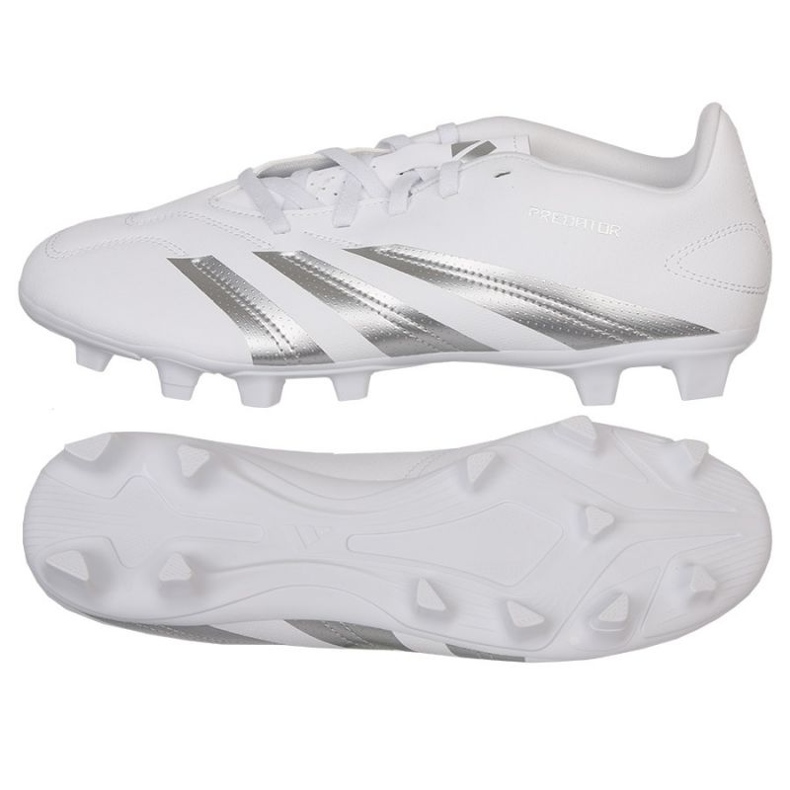 ADIDAS PREVATOR CLUB FXG IG7758 SCARPE DI COLLIO bianca
