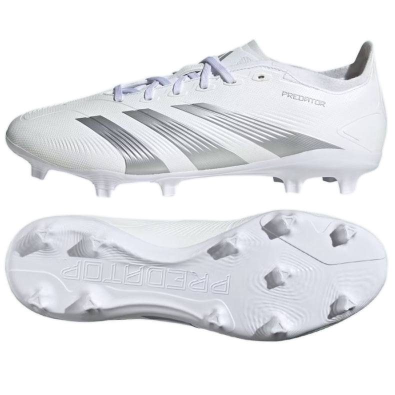 Scarpe da calcio adidas Predator League L Fg M IE2372 bianca