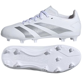 Scarpe da calcio Adidas Predator League L Jr Fg IG7749 bianco