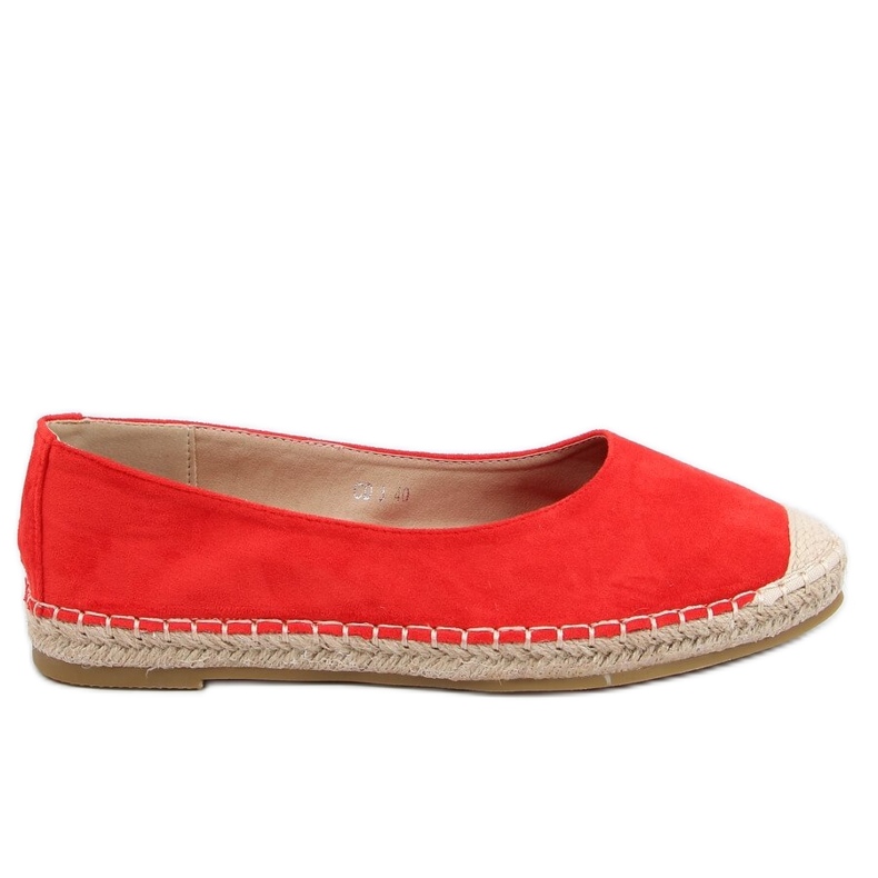 Espadrillas da donna Treisa Rosse rosso