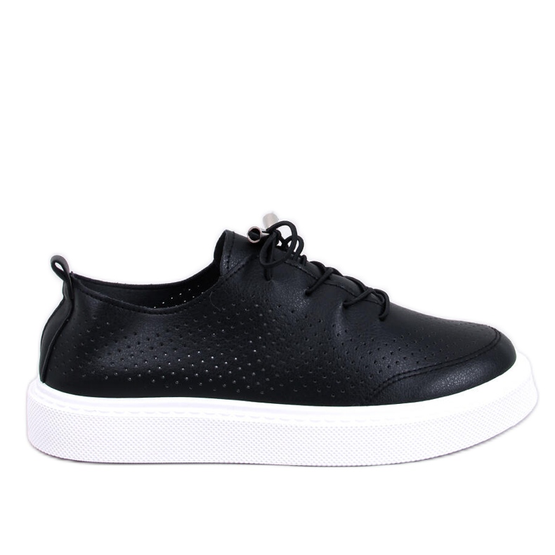 Zinder Sneakers nere traforate nero
