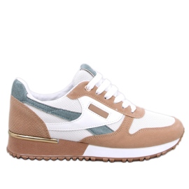Sneakers Agassi Beiggreen da donna bianca