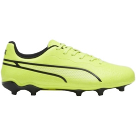 Scarpe da calcio Puma King Match FG/AG Jr 107573 04 verde