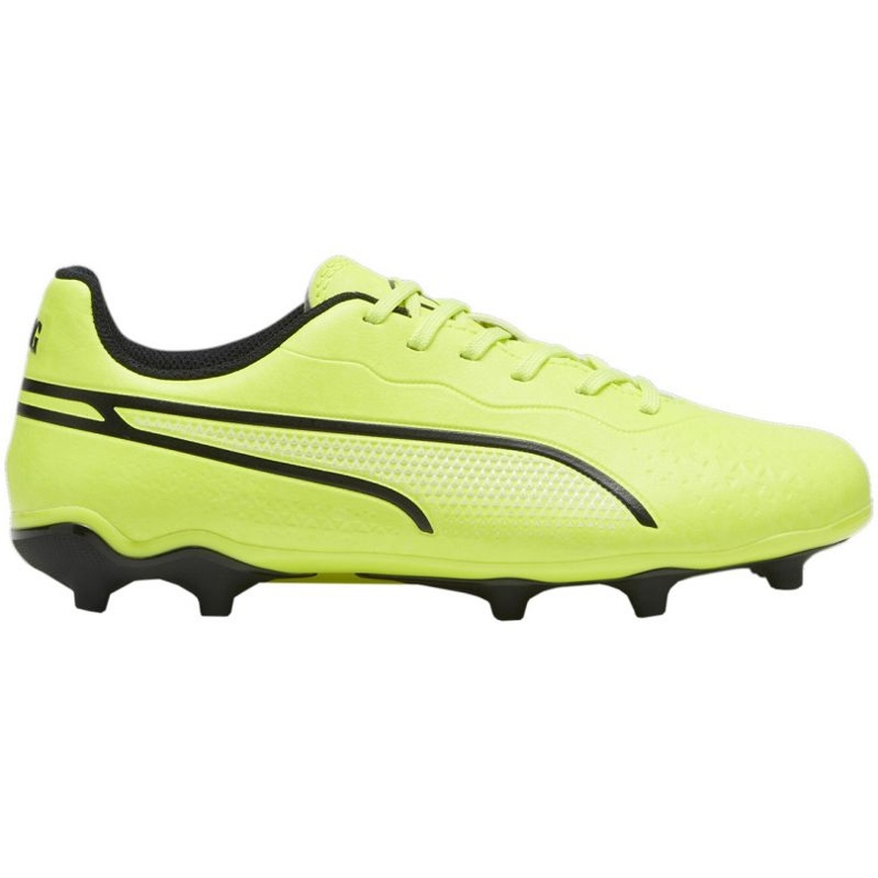 Scarpe da calcio Puma King Match FG/AG Jr 107573 04 verde