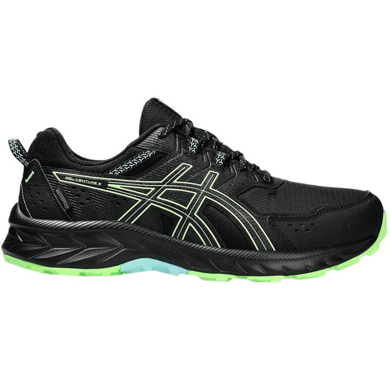 Scarpe da corsa Asics Gek Venture 9 Impermeabile M 1011B705 002 nero