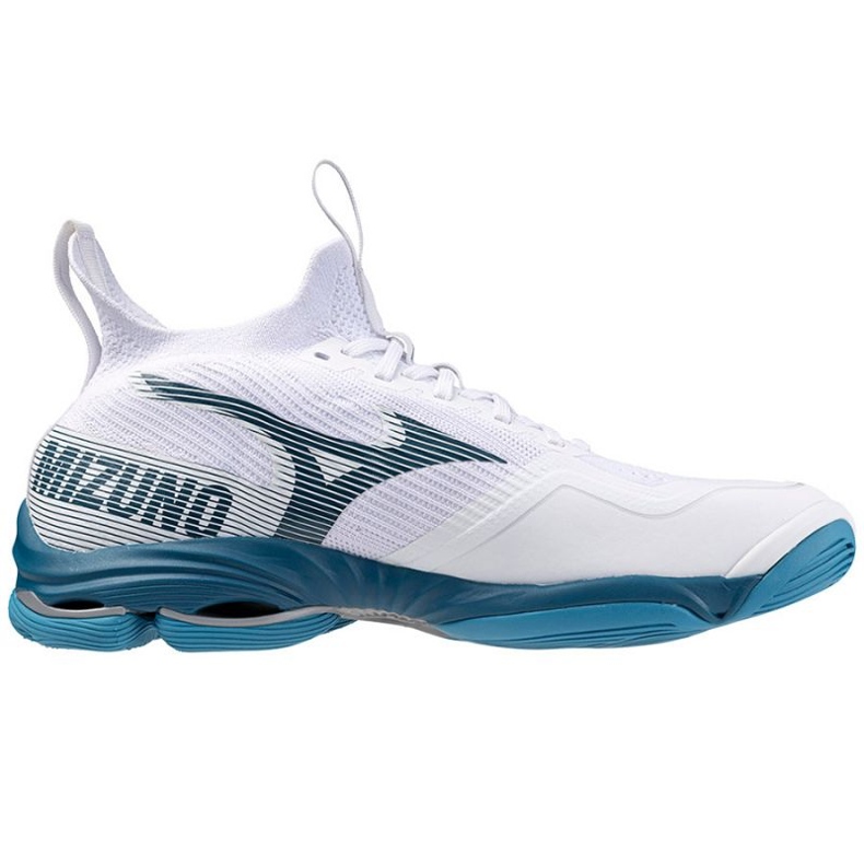Scarpe da pallavolo Mizuno Wave Lightning Neo 2 M V1GA220221 bianca