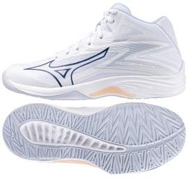 Scarpe da pallavolo Mizuno Thunder Blade Z Mid W V1GC237500 bianco