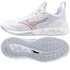 Scarpe da pallavolo Mizuno Wave Luminous 2 W V1GC212000 bianca