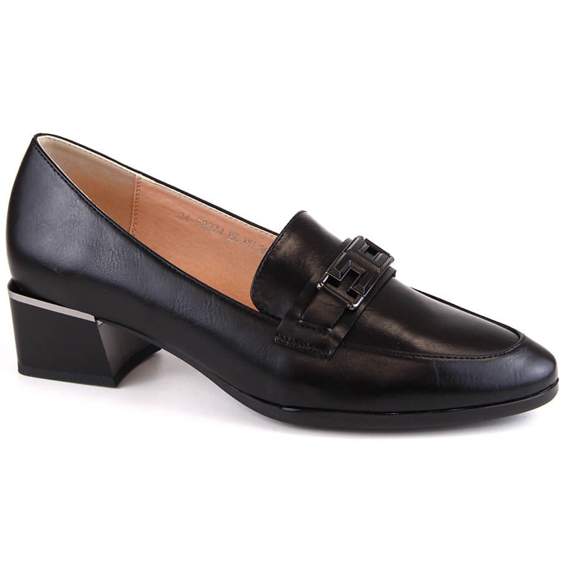 Scarpe basse da donna, nere, Vinceza 58274 nero