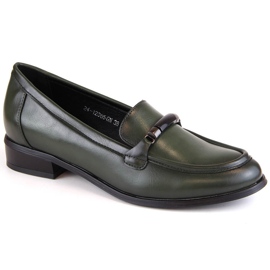 Scarpe basse da donna, verde Potocki SZ12065