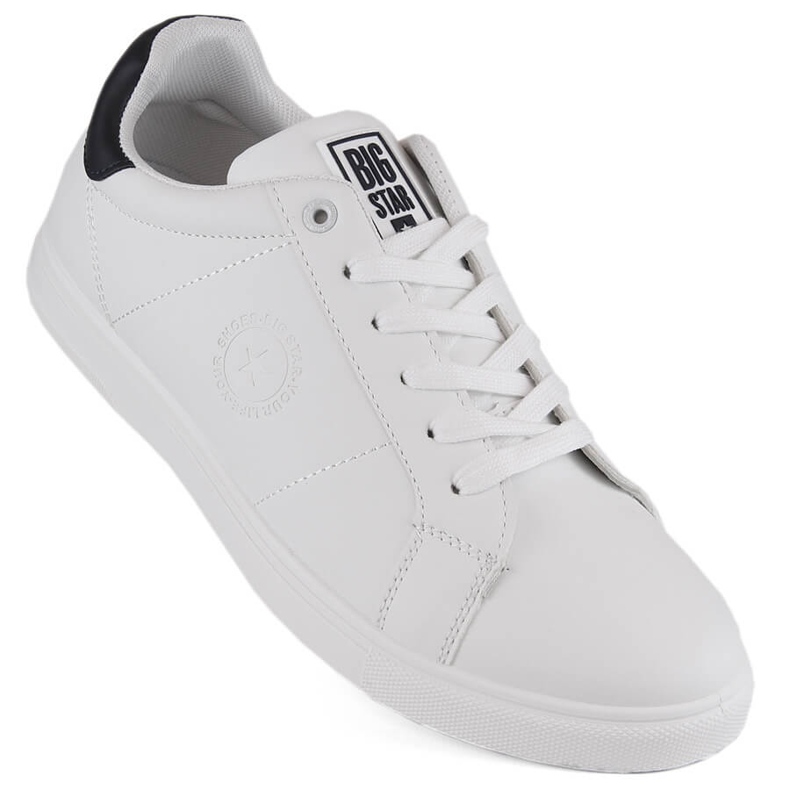 Scarpe sportive da uomo bianche Big Star NN174282 bianca