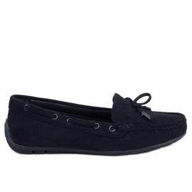 Wards Mocassini in camoscio nero