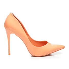 Yes Mile Tacchi alti donna bianca arancia