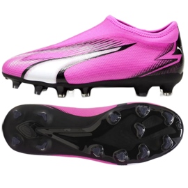 Scarpe Puma Ultra Match Ll FG/AG Jr 107770 01 rosa
