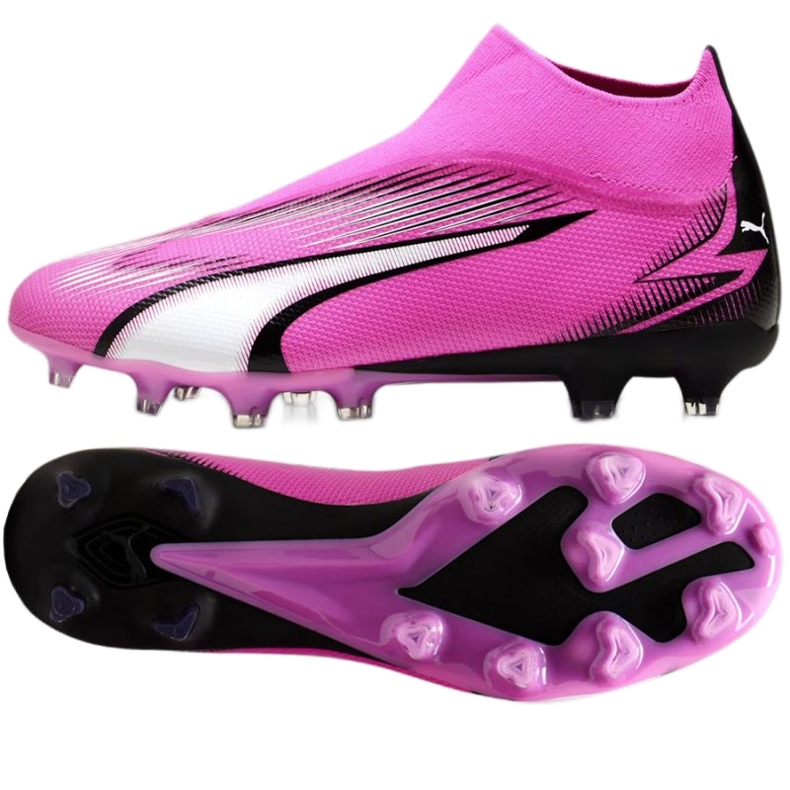 Scarpe Puma Ultra Match+ Ll FG/MG M 107759 01 rosa