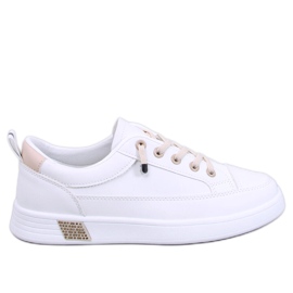 Stock Scarpe da ginnastica da donna beige bianco