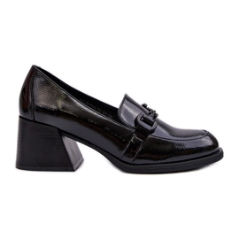 Vinceza Scarpe con tacco alto in vernice nera Nireva nero