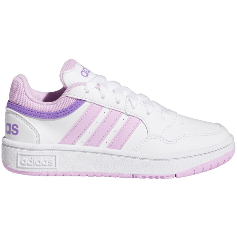 Scarpe Adidas Hoops 3.0 K IF2724 bianca