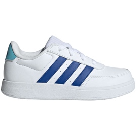 Scarpe Adidas Breaknet Lifestyle Court Lace IG9814 bianca