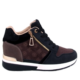 Telts Sneakers con zeppa nere nero