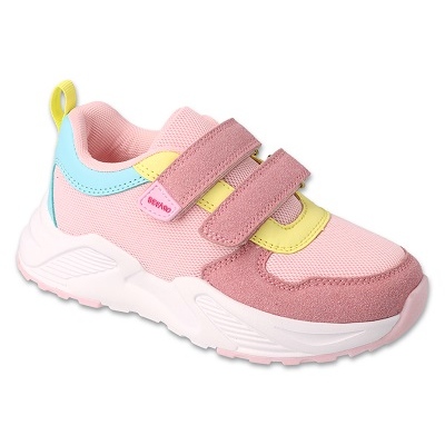 Befado sportivo per bambini con velcro 516Y302 rosa