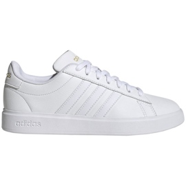 Scarpe Adidas Grand Court Cloudfoam Lifestyle Court Comfort W GW9213 bianca