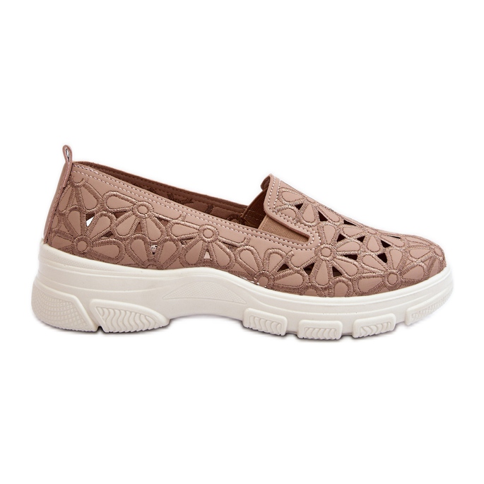 Scarpe Traforate da Donna Rosa Emilei beige
