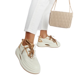 Scarpe da ginnastica Galdino beige