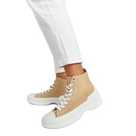 Sneakers alte beige di Ronchis