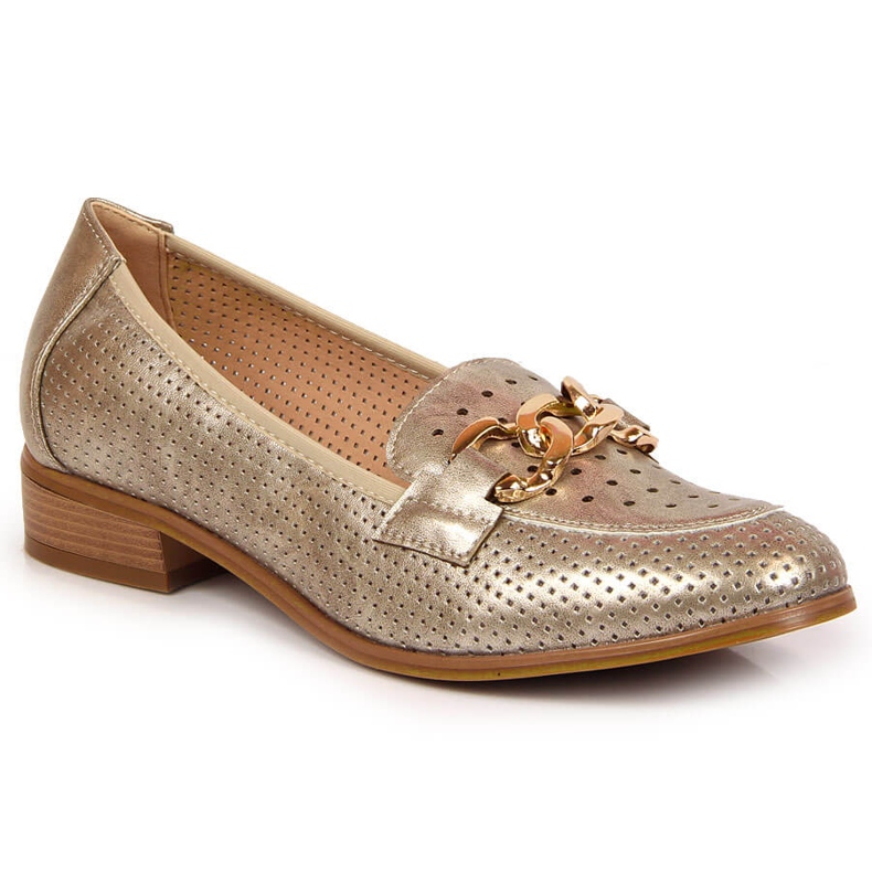 Scarpe traforate con catena d'oro di Potocki