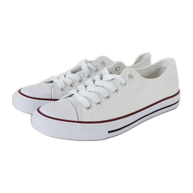 Scarpe da ginnastica da uomo bianche Roope bianca
