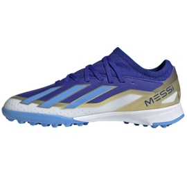 Scarpe Adidas X Crazyfast League Messi Jr Tf ID0716 blu