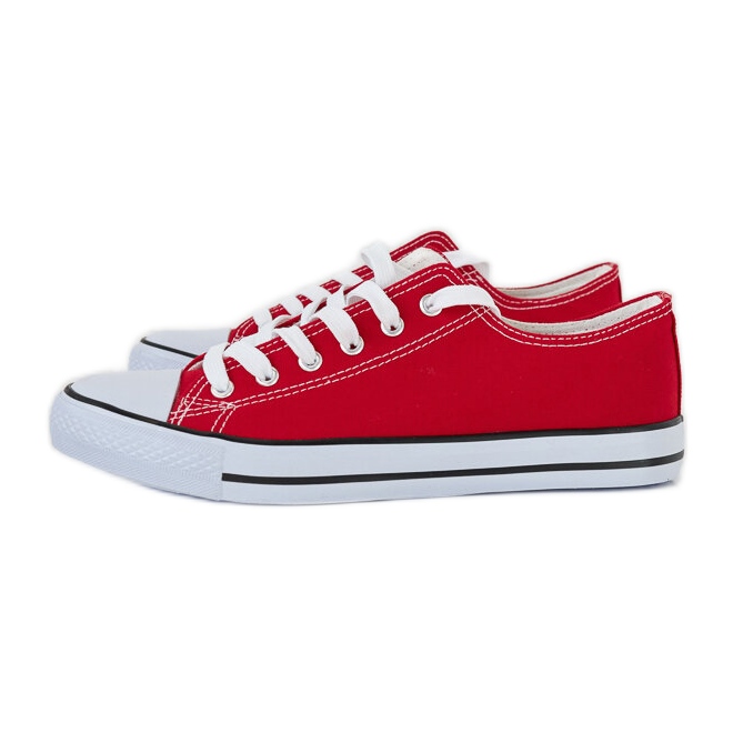 Sneakers classiche Mauer da uomo di colore rosso