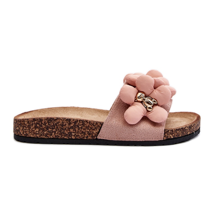 Infradito Da Donna Con Decorazioni, Bunlia Rosa