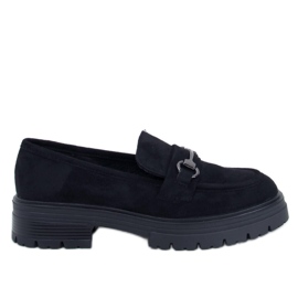 Mocassini da donna Lear Black nero