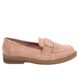 Mocassini da donna Ferdis Khaki beige