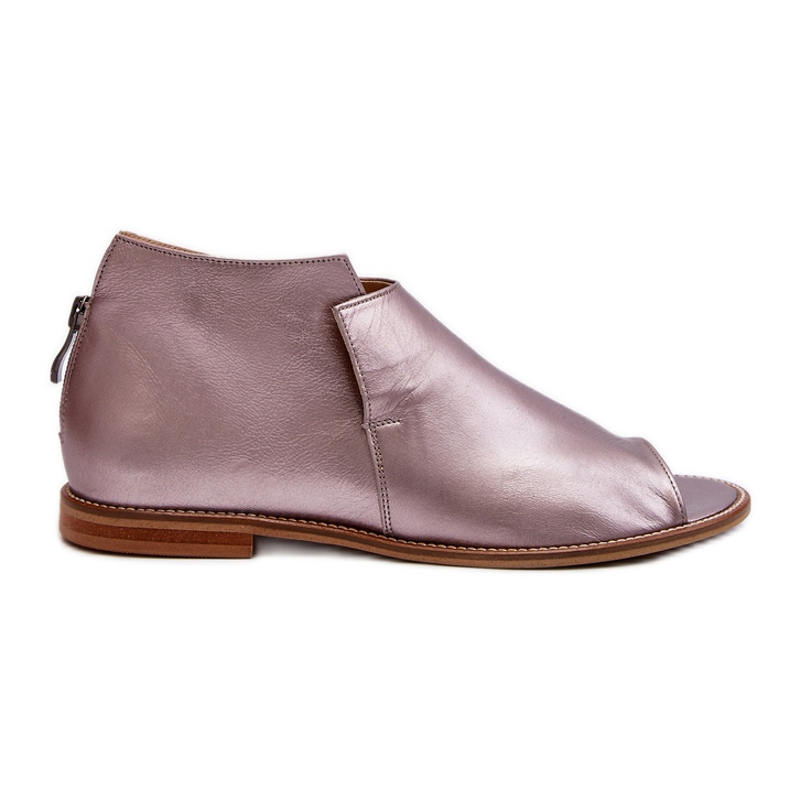 Sandali in pelle da donna Laura Messi 2443 Oro rosa