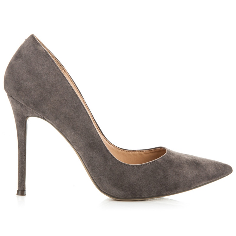 Vices Tacchi in pelle scamosciata grigio