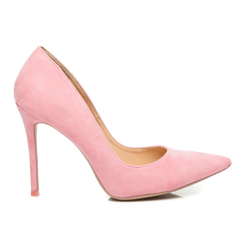 Vices Tacchi in pelle scamosciata rosa