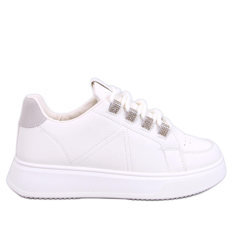 Sneaker Sadri Beige con lacci spessi