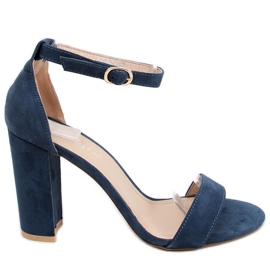 Sandali con tacco alto di Ariel Navy blu