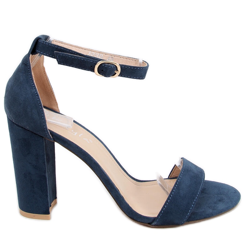 Sandali con tacco alto di Ariel Navy blu
