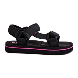 Sandali con plateau da donna Lee Cooper LCW-24-05-2751L Neri nero