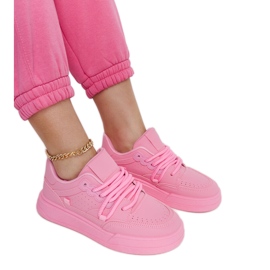 Sneakers rosa sulla piattaforma Asphodel