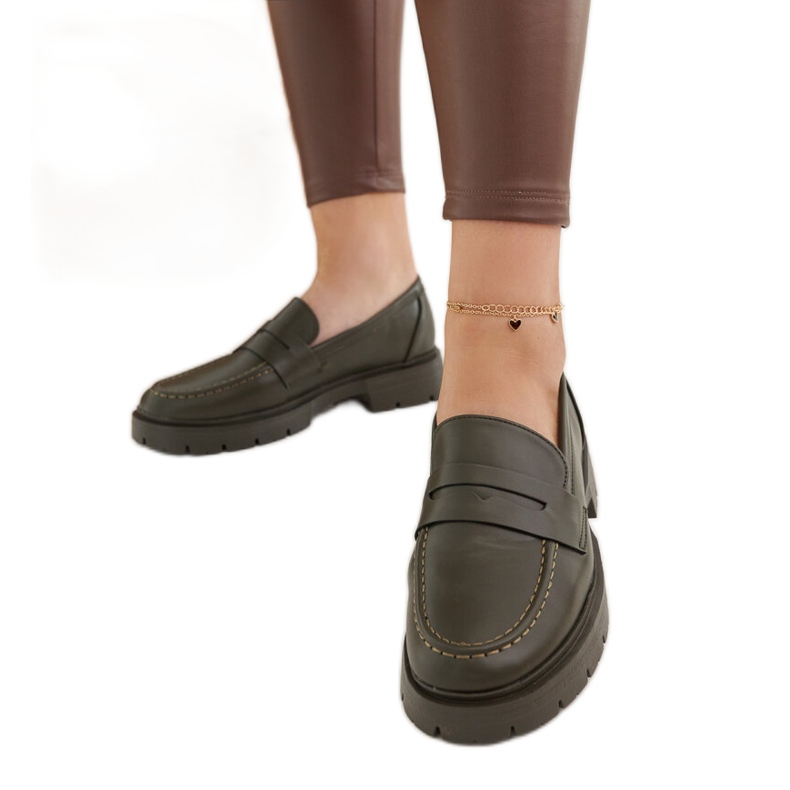 Mocassini Maybritt verdi verde