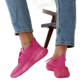 Sneaker sportive Roshni rosa scuro