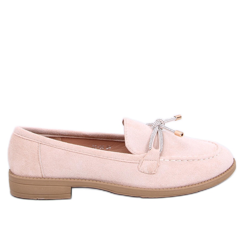 Mocassini Saras da donna in camoscio Beige