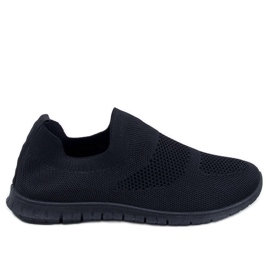 Colonne Scarpe da ginnastica a calzino nere nero