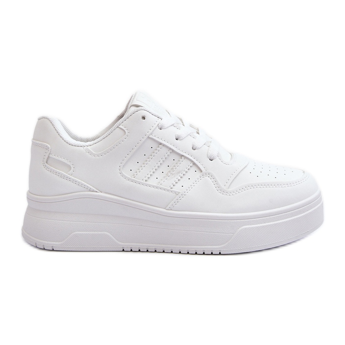 Scarpe Sneakers Sportive da Donna Bianco Frutesa bianca