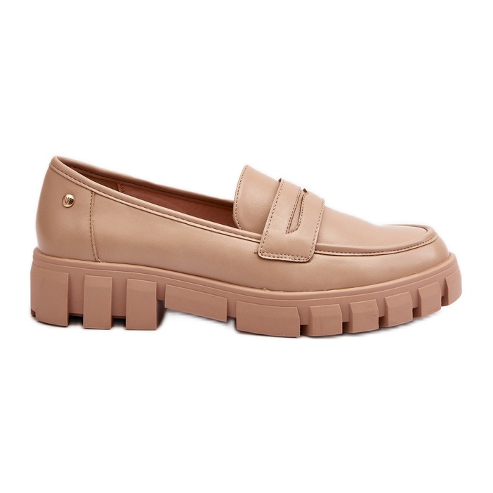 Vinceza Mocassini da Donna in Ecopelle Beige Seravisa